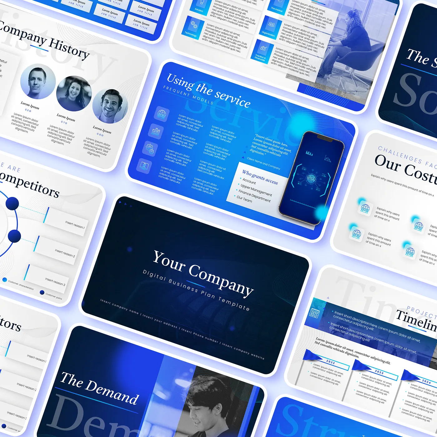 Template de apresentação comercial, Matilde Ferreira & Top Slides