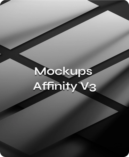 7 Mockups para Apresentações — Affinity v3